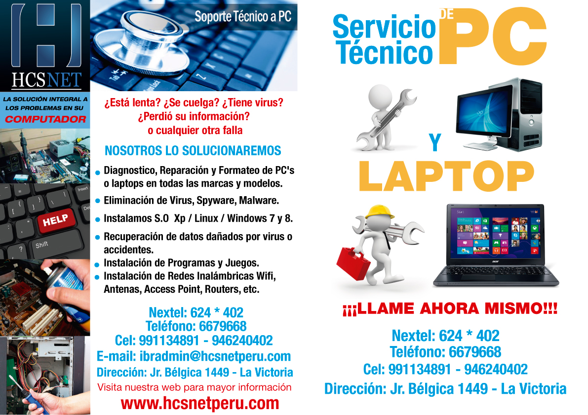 Logo de Hcsnet Especialistas En Soporte Tecnico E Informatico