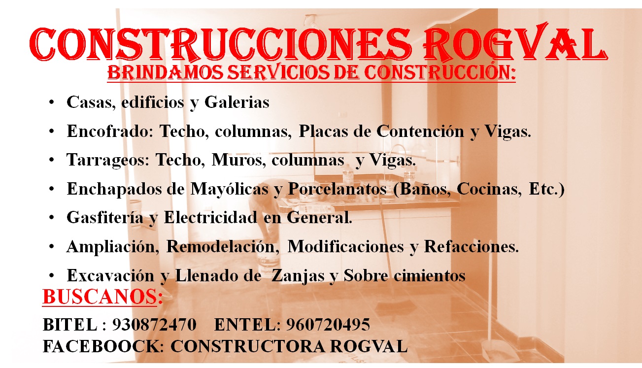 Logo de Construcciones Rogval