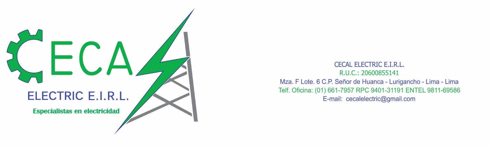 Logo de Cecal Electric E.i.r.l